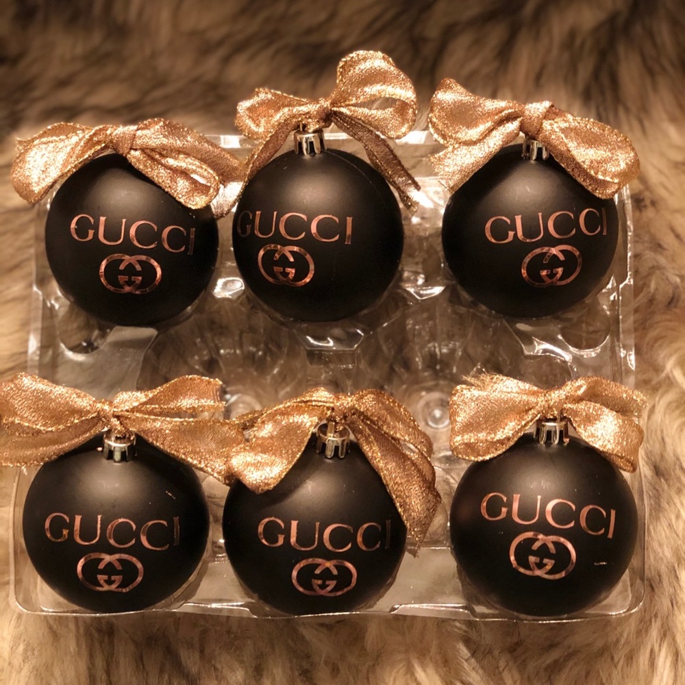 Gucci Christmas Ornaments Set